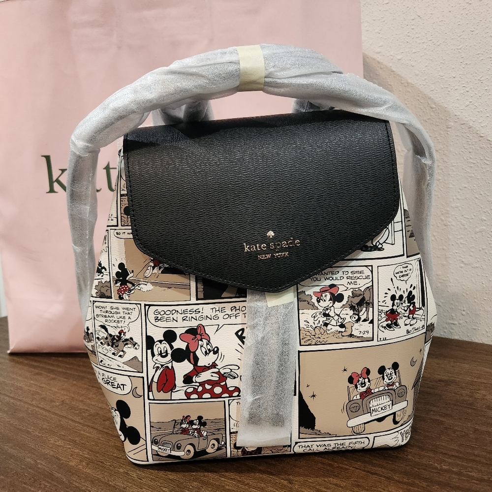 NWT- Kate Spade Disney Mickey Mouse Backpack